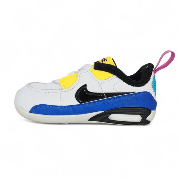 Nike Air Max 90 SE CB 'White Mismatch' Infant 4C Classic Sneakers DZ7271-100 - Picture 6 of 10